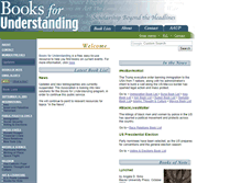 Tablet Screenshot of booksforunderstanding.org